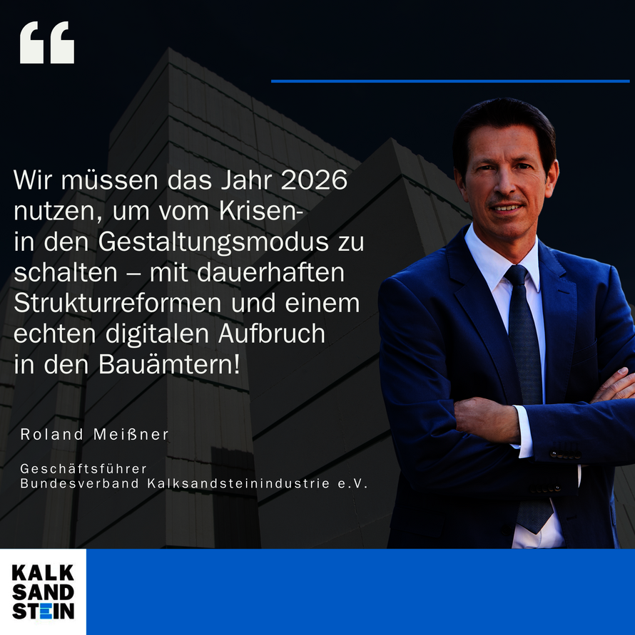 Roland Meißner, Bundesverband Kalksandsteinindustrie e.V.