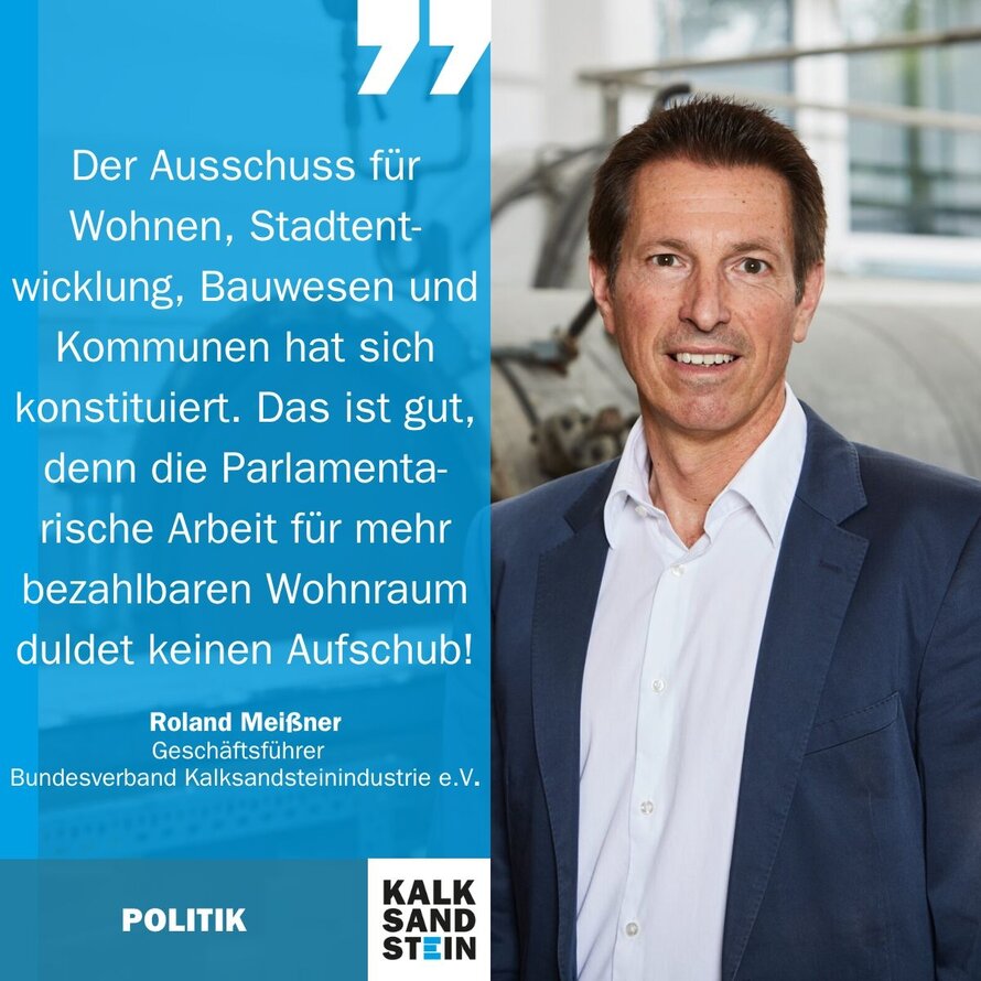 Roland Meißner, Bundesverband Kalksandsteinindustrie e.V.