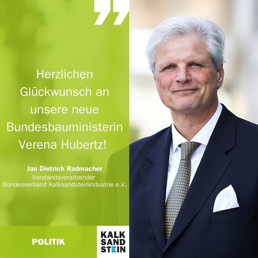 Jan Dietrich Radmacher, Bundesverband Kalksandsteinindustrie e.V.