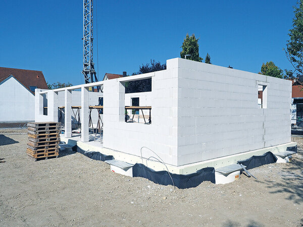 aufgeräumte Baustelle
